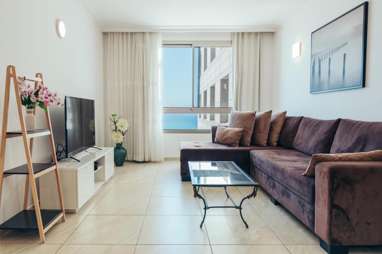Almog Beach Apt Hotel מלון דירות אלמוג ביץ' ไฮฟา ภายนอก รูปภาพ
