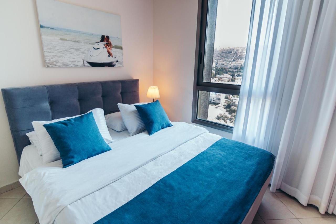 Almog Beach Apt Hotel מלון דירות אלמוג ביץ' ไฮฟา ภายนอก รูปภาพ