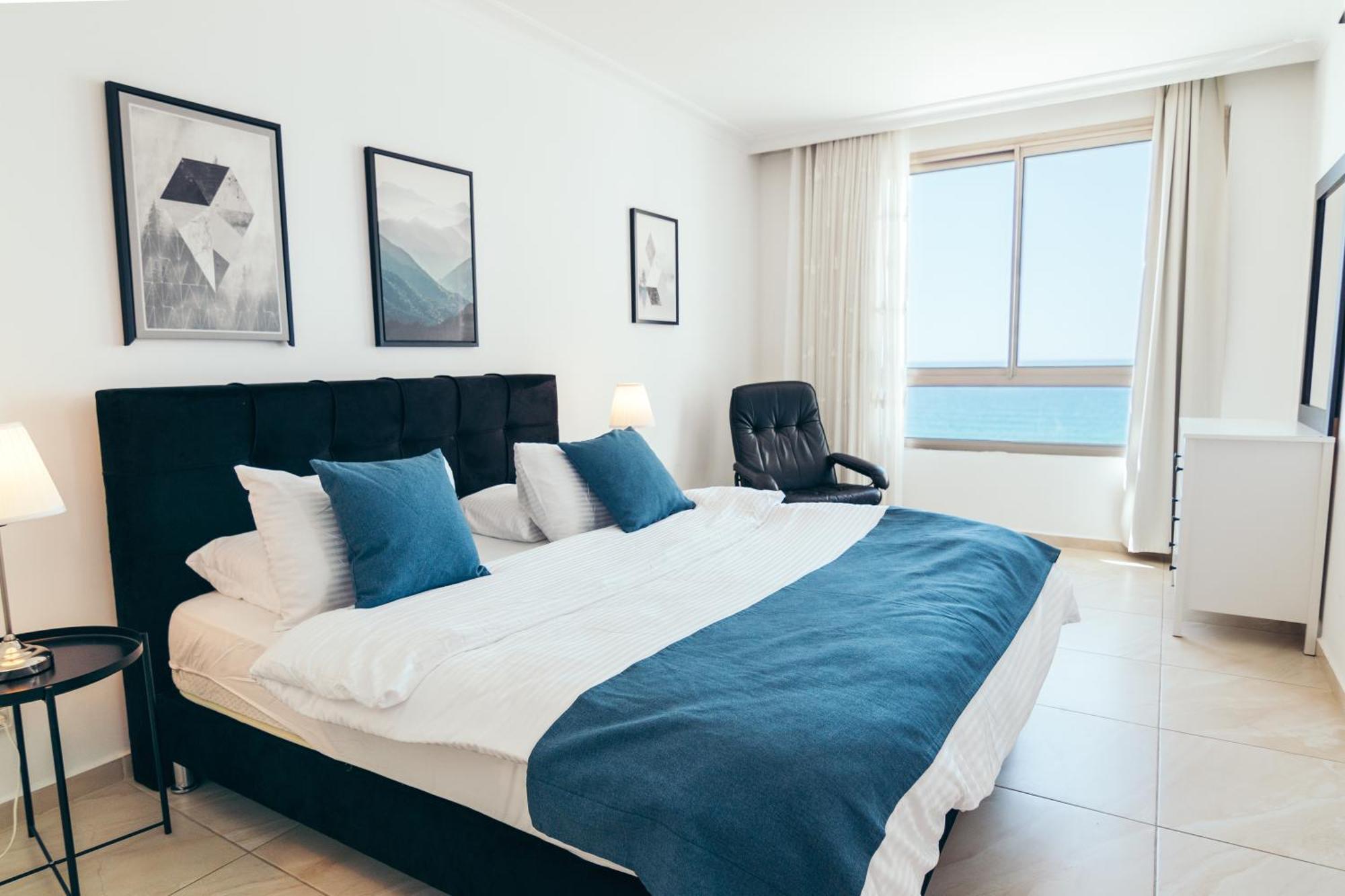 Almog Beach Apt Hotel מלון דירות אלמוג ביץ' ไฮฟา ห้อง รูปภาพ